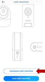 Verbindung der Kamera mit App2Cam